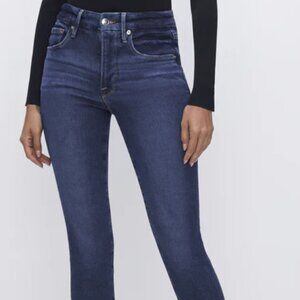 Good American Good Legs Organic Cotton skinny stretch jeans